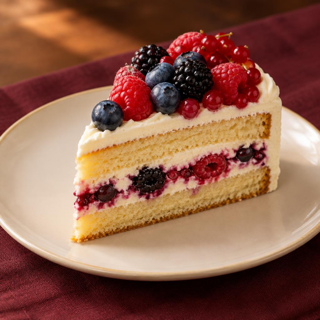 TORTA AI FRUTTI DI BOSCO